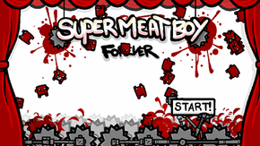 الاعلان عن لعبة Super Meat Boy: Forever