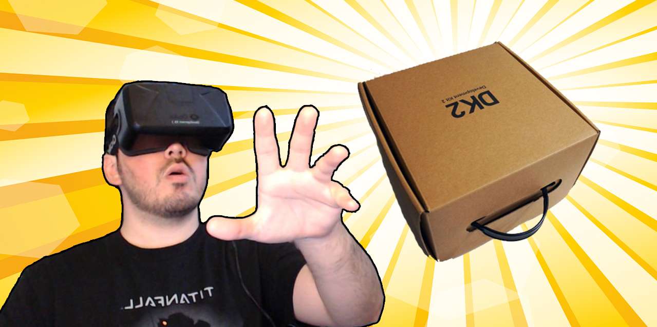 فتح صندوق الاصدار الثاني من نظارة Oculus Rift‎