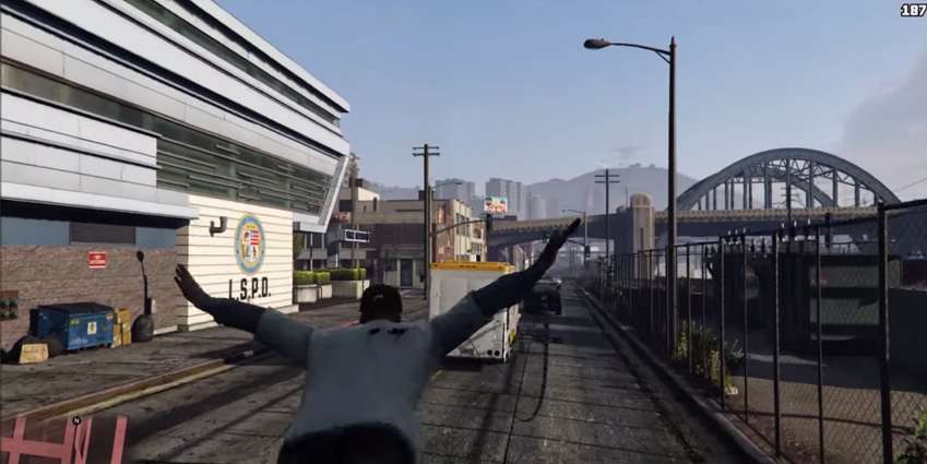 تعديل على نسخة PC للعبة GTA V يضيف طريقة التنقّل الرهيبه اللي شفناها في Just Cause