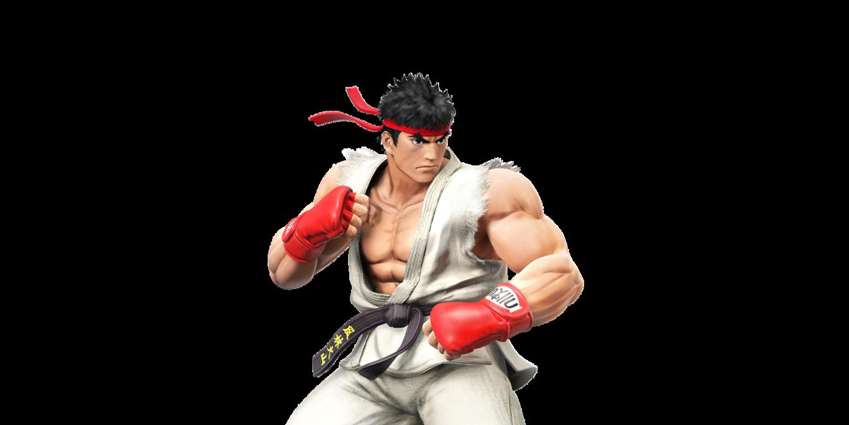 شخصية Ryu المشهوره من سلسلة Street Fighter احتمال نشوفها في لعبة Smash Bros