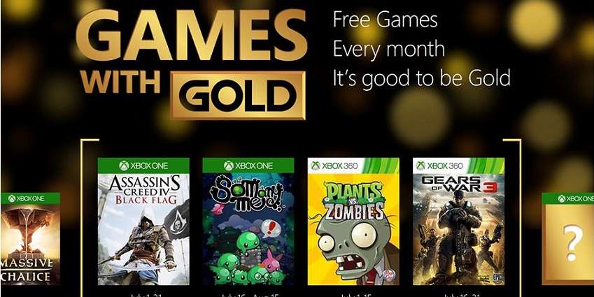 الإعلان عن قائمة الألعاب المجانية لأصحاب اشتراك Xbox Games with Gold لشهر يوليو
