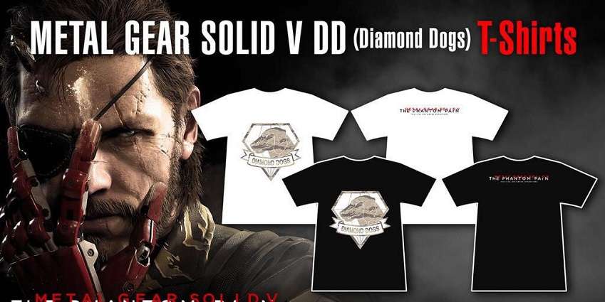 الاعلان عن قمصان جديدة للعبة Metal Gear Solid V The Phantom Pain