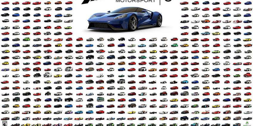 الانتهاء من تطوير لعبة Forza 6 والتي ستقدم اكبر عدد من السيارات