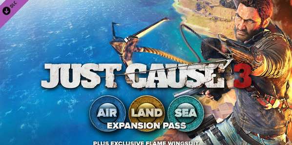 البحر والبر والجو هما محتويات السيزون باس الخاص بلعبة Just Cause 3