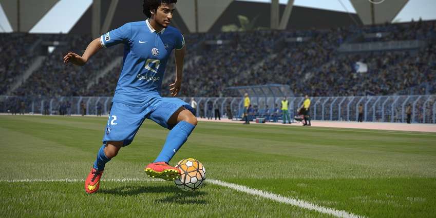 غلاف نسخة الشرق الأوسط من FIFA 16 يزينه لاعب الهلال ياسر الشهراني