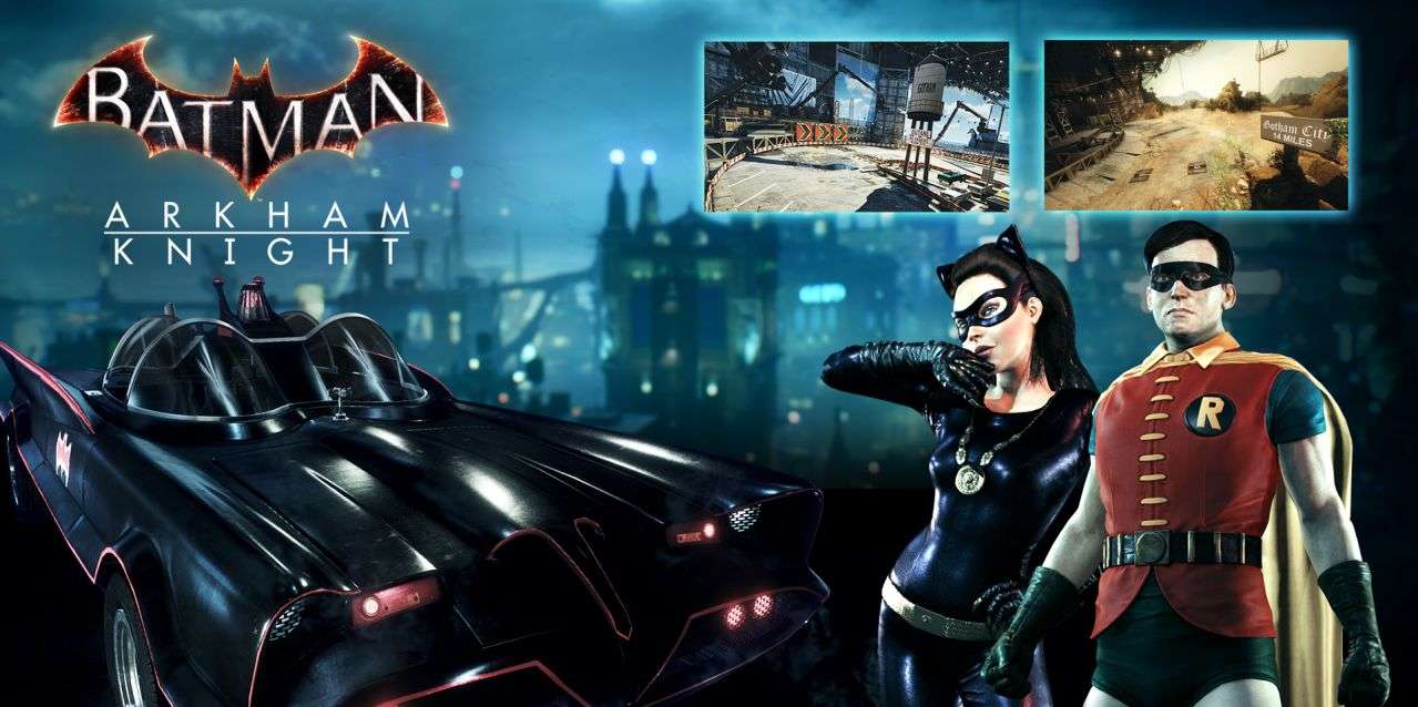 المزيد من الإضافات الخاصة بلعبة Batman: Arkham Knight قادمة بأكتوبر