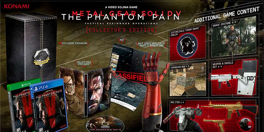 هناك قرص إضافي بالنسخة الخاصة للعبة MGSV: The Phantom Pain يوضح بعض اجزاء القصة