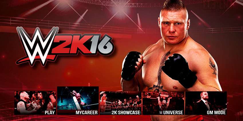 لعبة WWE 2K16 تنضم الى قائمة الالعاب الداعمة للغة العربية