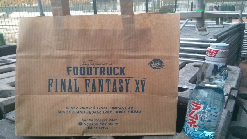 final fantasy XV burger