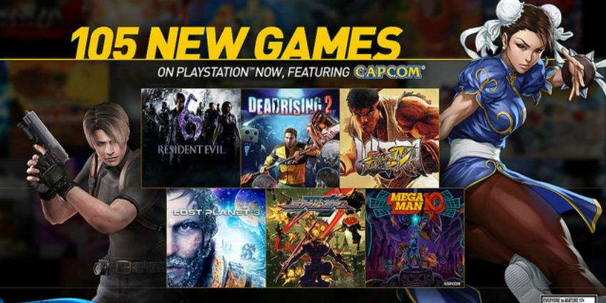 105 لعبة جديدة تُضاف لخدمة PlayStation Now