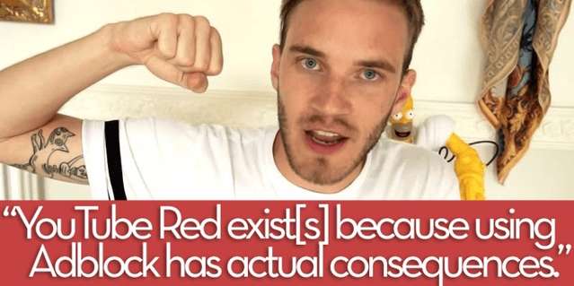 اليوتيوبر PewDiePie يدافع عن خدمة YouTube Red