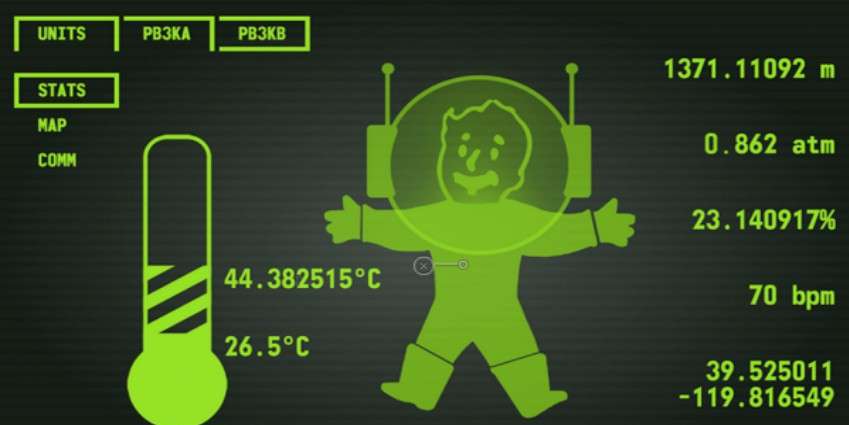 اختراق تطبيق Pip-Boy الخاص بلعبة Fallout 4