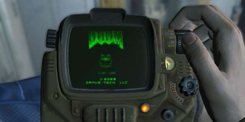تستطيع لعب DOOM داخل Fallout 4، هذه هي الطريقة