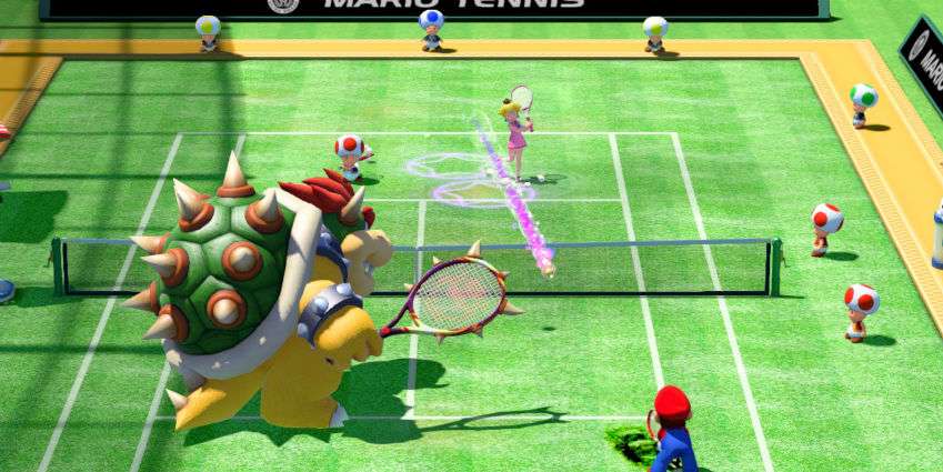 دمى Amiibo قابلة للعب في Mario Tennis Ultra Smash
