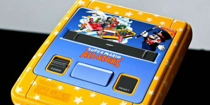 لعبة Super Mario World تزيّن جهاز Super NES بألوانٍ جذابة