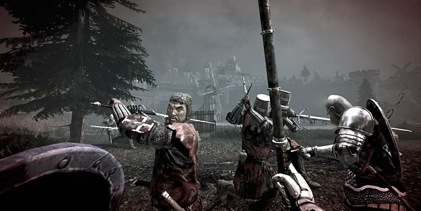 عرض إطلاق ملحمي للعبة المبارزات Chivalry Medieval Warfare