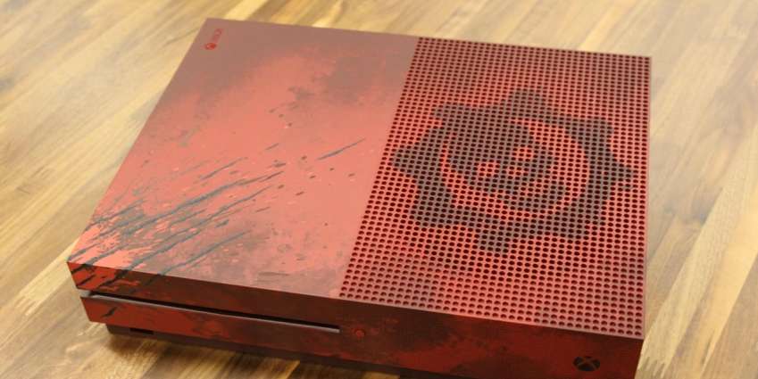 بالصور: جهاز إكسبوكس ون إس الخاص بلعبة Gears Of War 4 يبدو رائعًا