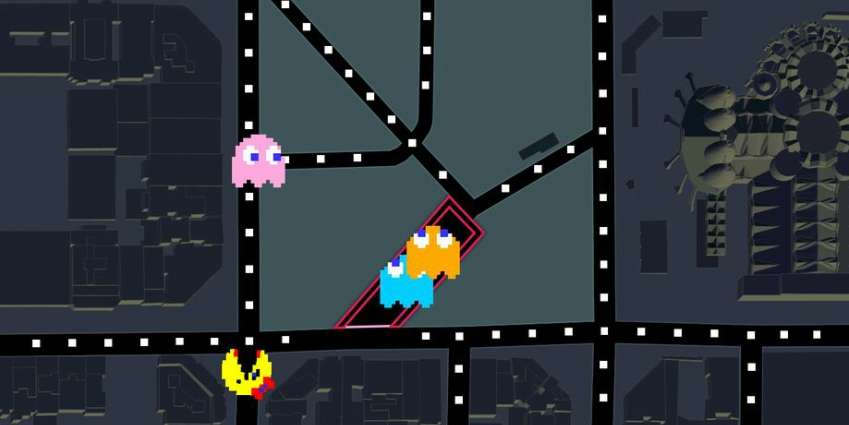 احتفالًا بيوم كذبة أبريل، جوجل تضيف لعبة MS. Pac-Man على خرائطها