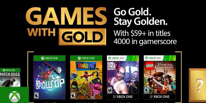 قائمة ألعاب Xbox Live Gold المجانية لشهر يوليو 2017