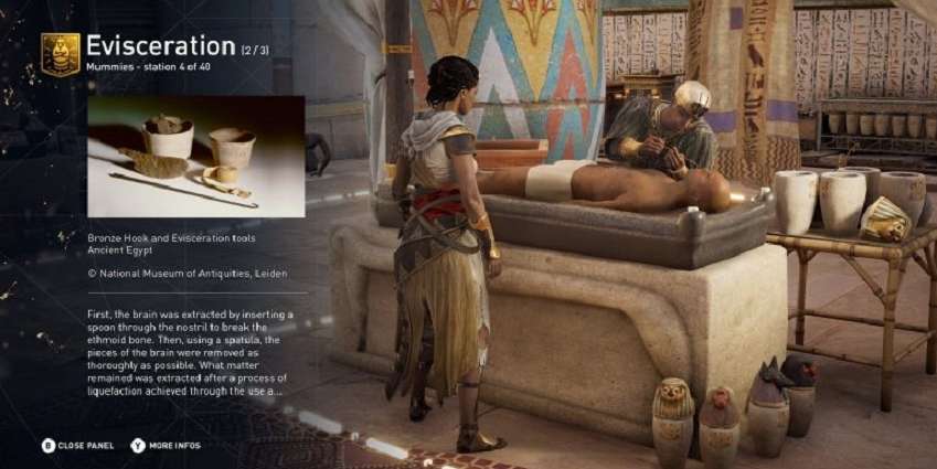 طور تعليمي في Assassin’s Creed Origins يعرفك على تاريخ الفراعنة