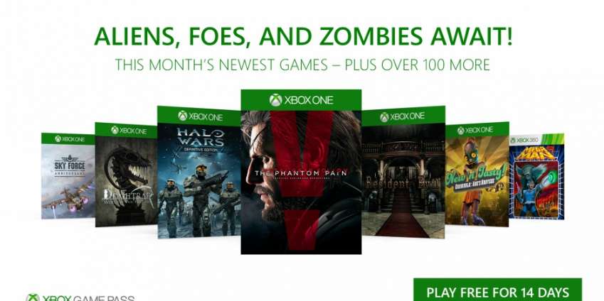 قائمة ألعاب Xbox Game Pass لشهر نوفمبر 2017