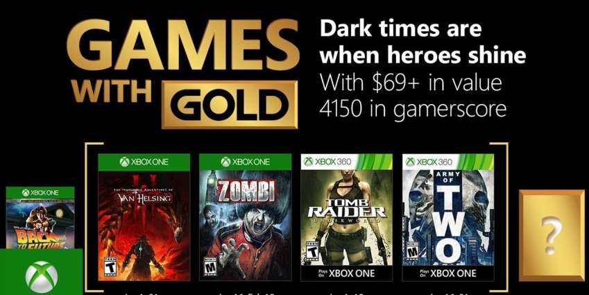قائمة ألعاب Xbox Live Gold المجانية لشهر يناير 2018