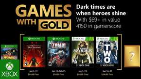 قائمة ألعاب Xbox Live Gold المجانية لشهر يناير 2018