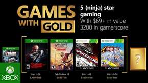 قائمة ألعاب Xbox Live Gold المجانية لشهر فبراير 2018