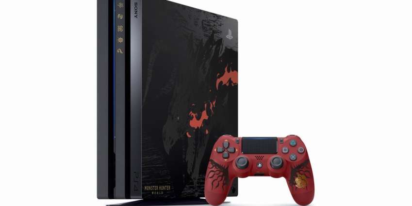 حزمة PS4 Pro: Monster Hunter World قادمة للسعودية مع تصميم فريد