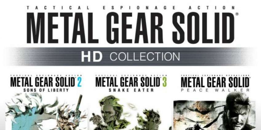 لا .. Metal Gear Solid HD Collection لن تأتي لجهاز PS4 “حتى الآن”