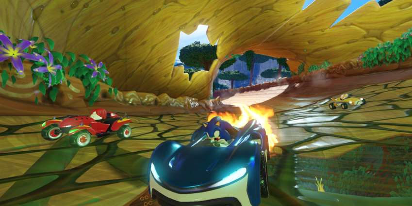 سباقات مثيرة و منافسات مشتعلة في صور Team Sonic Racing