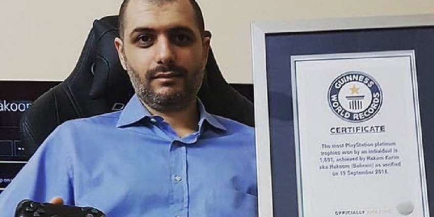 لاعب بحريني يدخل كتاب Guinness للأرقام القياسية كأكثر صائد للـ Trophy البلاتيني