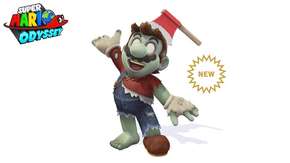 ماريو يتحول إلى زومبي في Super Mario Odyssey بمناسبة الهالوين