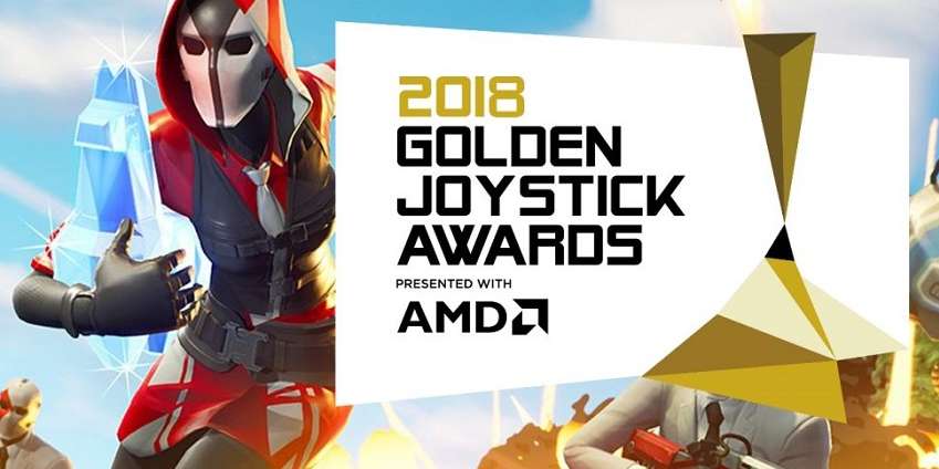 Fortnite تتفوق على Red Dead Redemption 2 بجوائز Golden Joysticks 2018