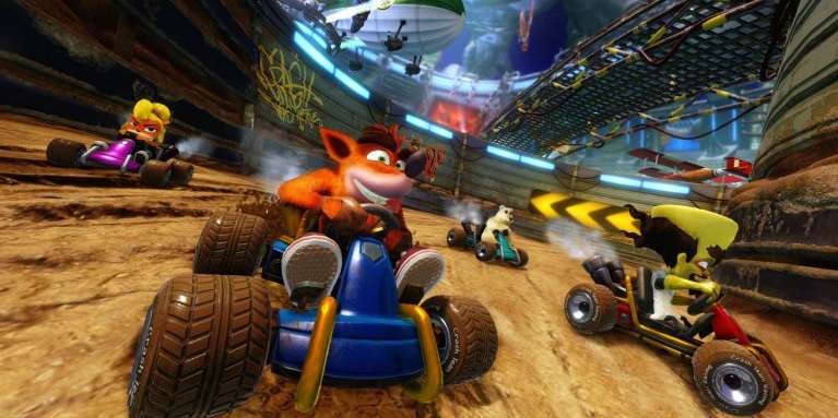 لعبة Crash Team Racing: Nitro Fueled تأتي مع سيارات وحلبات سباق إضافية