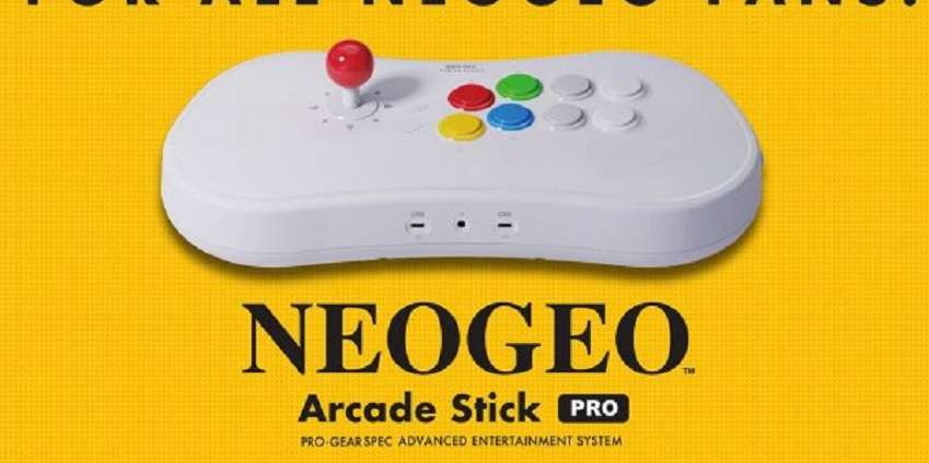تعرفوا على NEOGEO Arcade Stick Pro ذراع تحكم وجهاز ألعاب بآن واحد