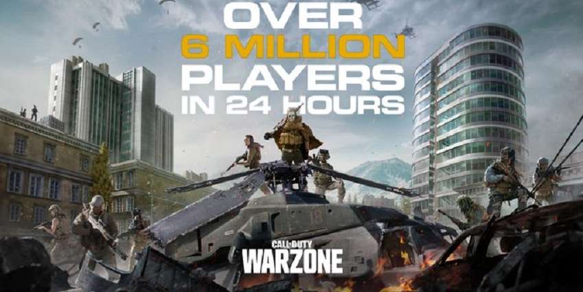 خلال 24 ساعة فقط، تسجيل رقم قياسي بعدد لاعبي لعبة Call of Duty: Warzone