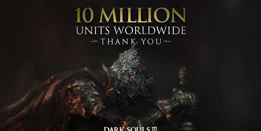 مبيعات Dark Souls 3 وصلت إلى 10 مليون نسخة مباعة عالمياً