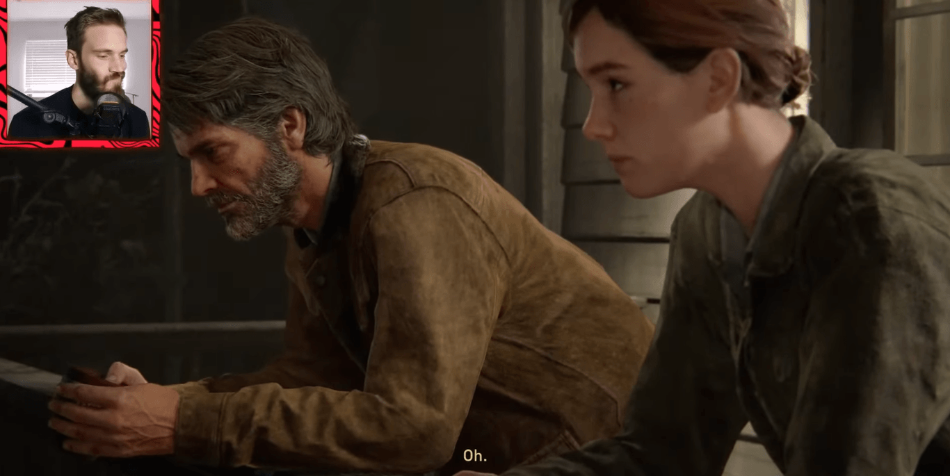 تقييم PewDiePie للعبة The Last of Us 2 هو 6 من 10 فقط! – إليكم السبب
