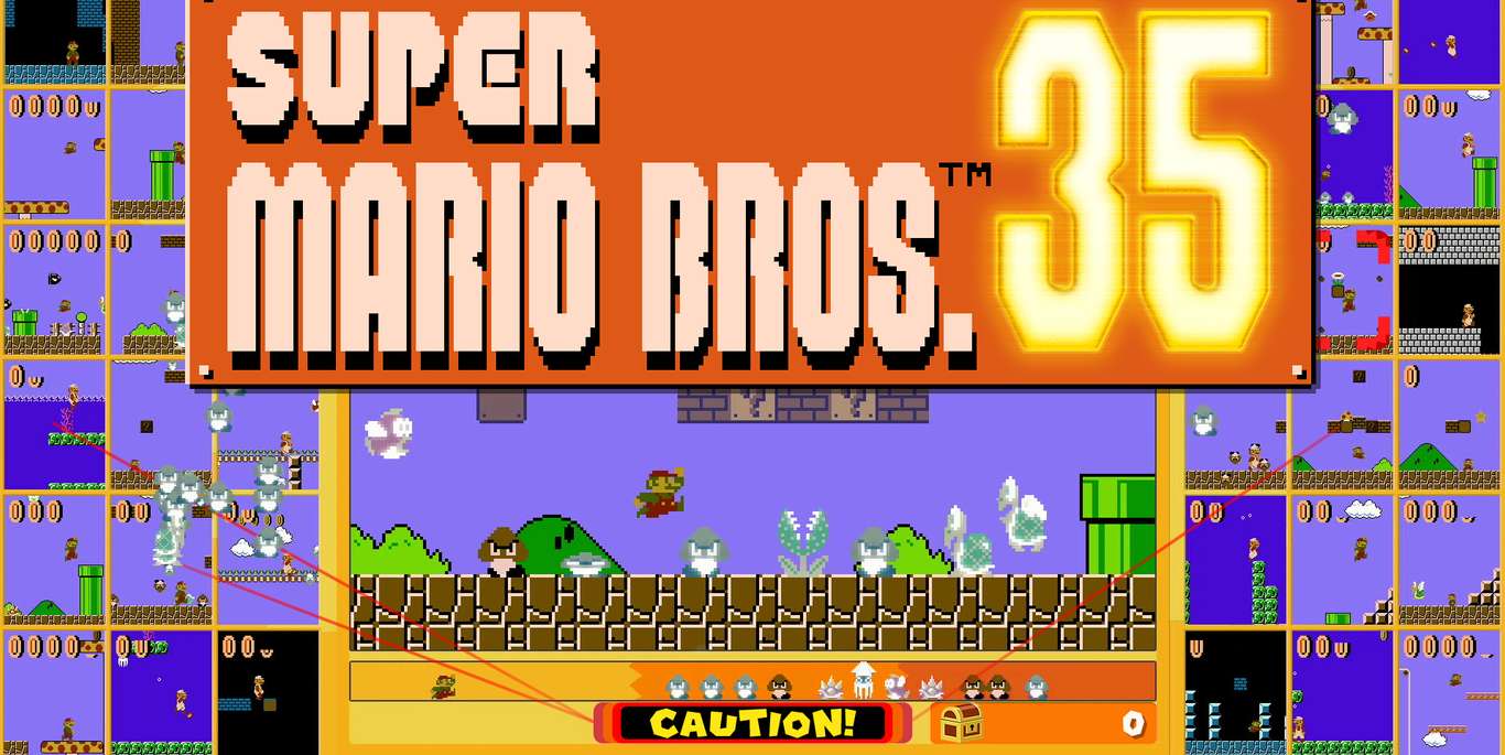 Super Mario Bros. 35 – لعبة «باتل رويال» بحضور سوبر ماريو!