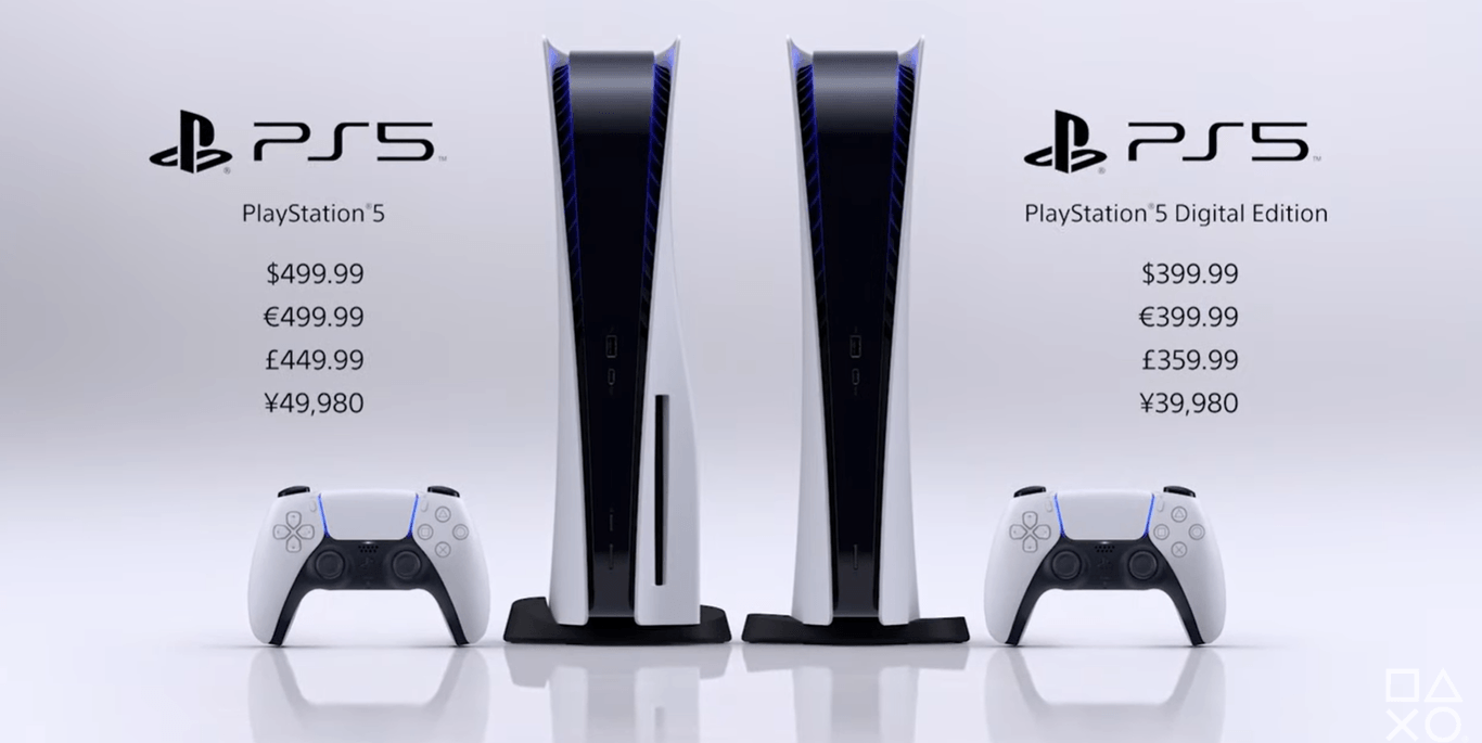 رسمياً: PS5 يصدر في 12 نوفمبر ببعض الأسواق بسعر 399 و 499 دولار