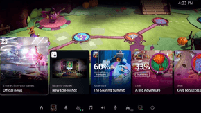 تصميم واجهة PS5 يركز على استفادة المستخدم من وقته للانخراط في الألعاب