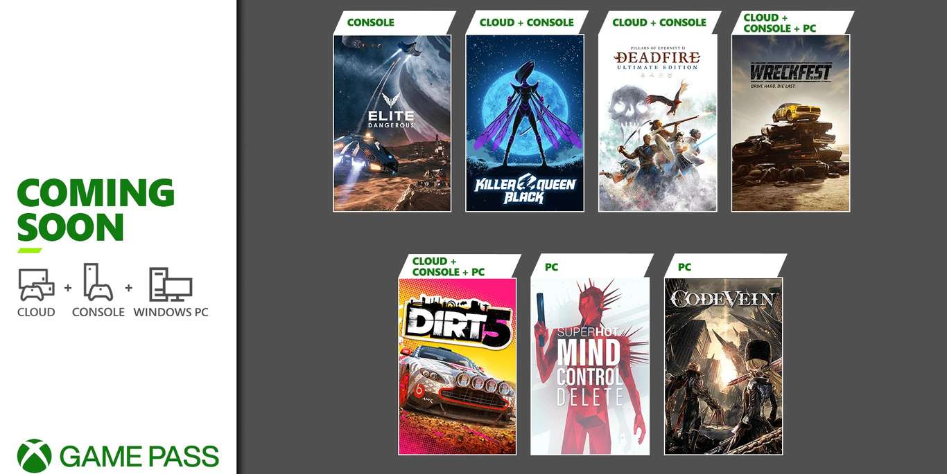 قائمة ألعاب خدمة Xbox Game Pass – أواخر فبراير – 2021