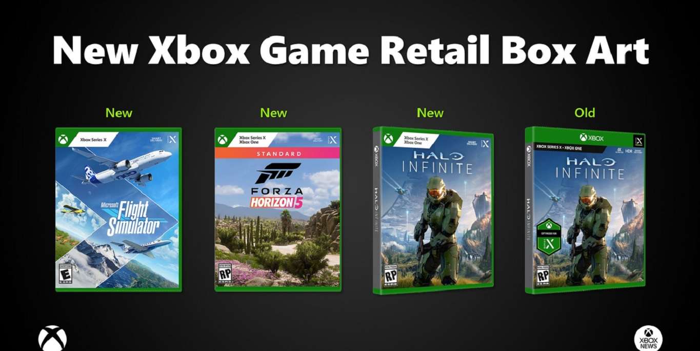 تغيير مُفاجئ للتصميم الرسمي لأغلفة ألعاب Xbox Series X