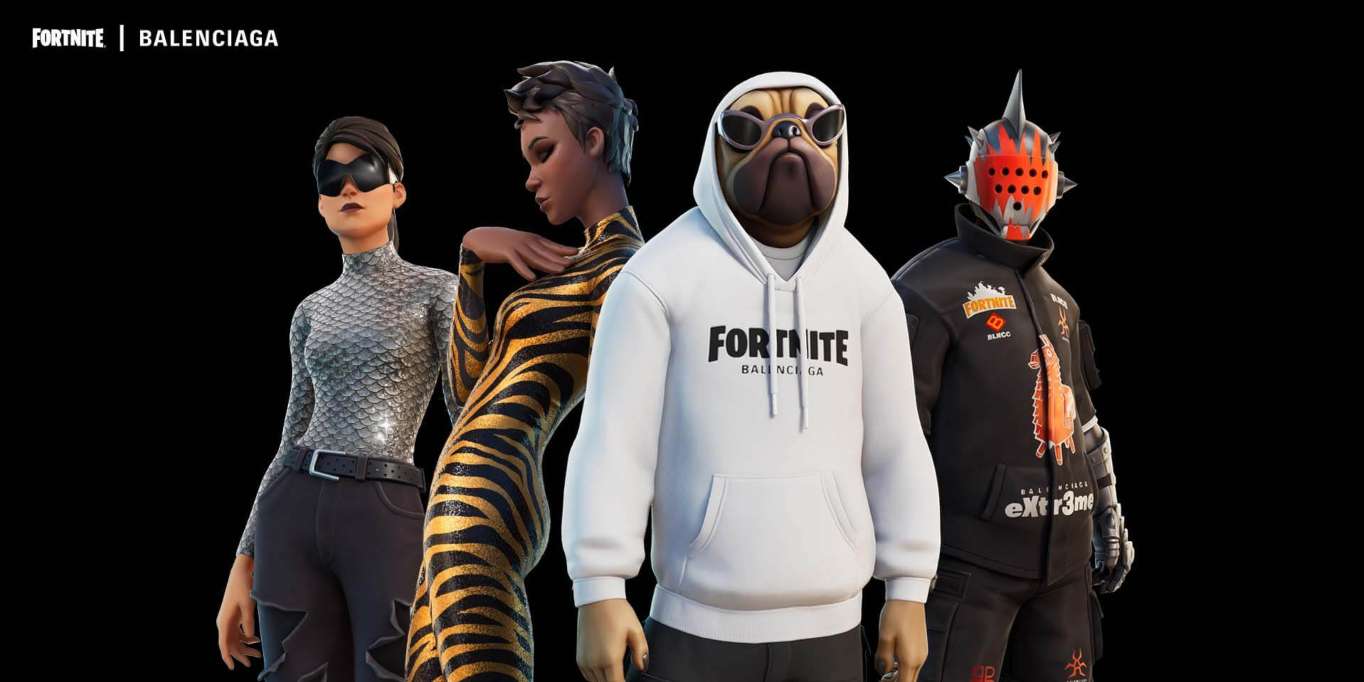 Fortnite تتعاون مع دار الأزياء Balenciaga – لتوفير ملابس راقية للاعبين