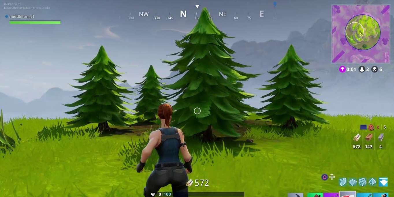 لاعبو Fortnite يستخدمون الأشجار لقتل المنافسين!