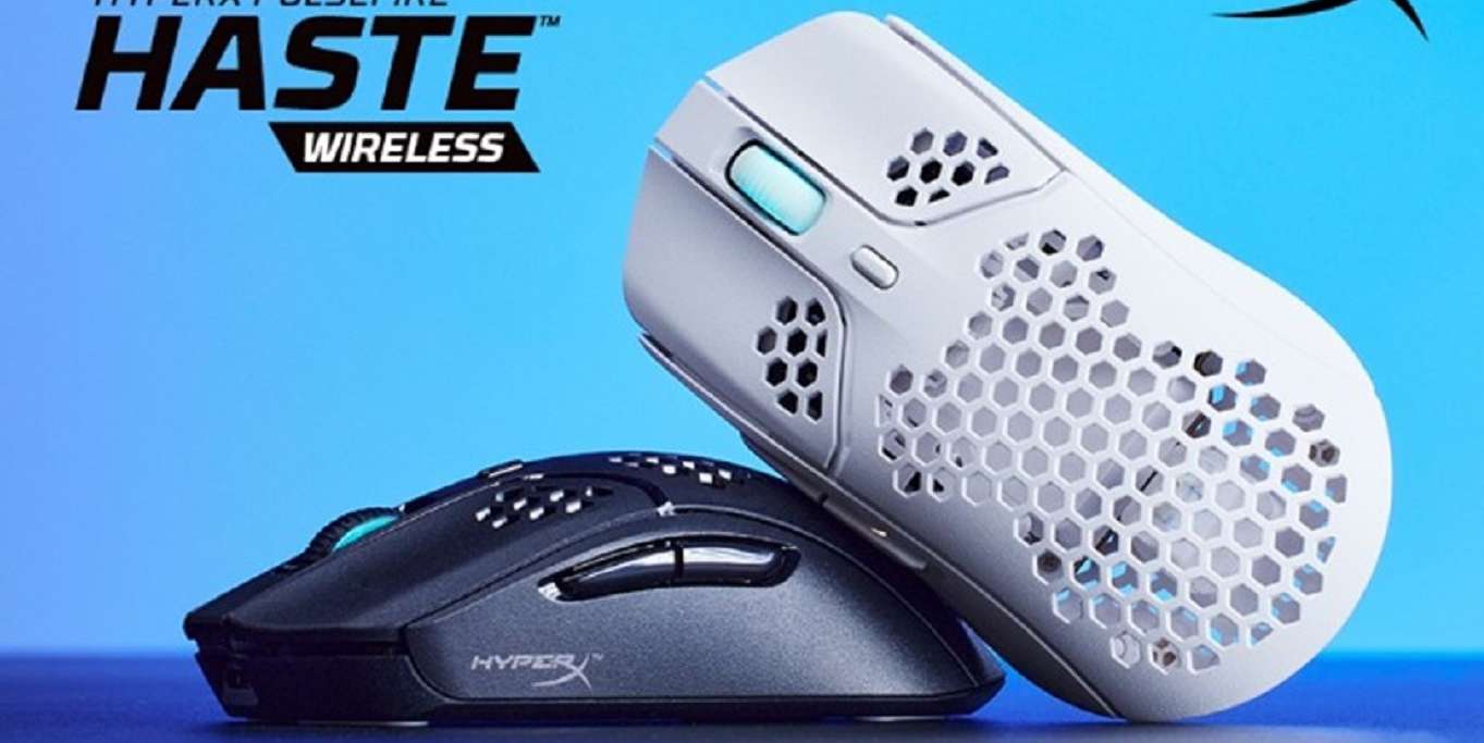 شركة HyperX تُطلق ماوس ألعاب Pulsefire Haste Wireless اللاسلكية خفيفة الوزن