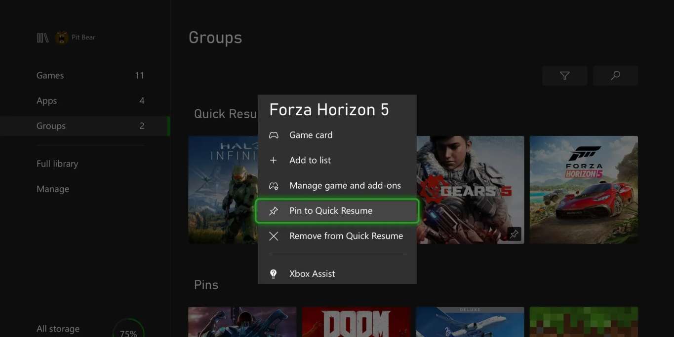 مايكروسوفت تدرس السماح للاعبين بإيقاف ميزة Quick Resume على Xbox Series