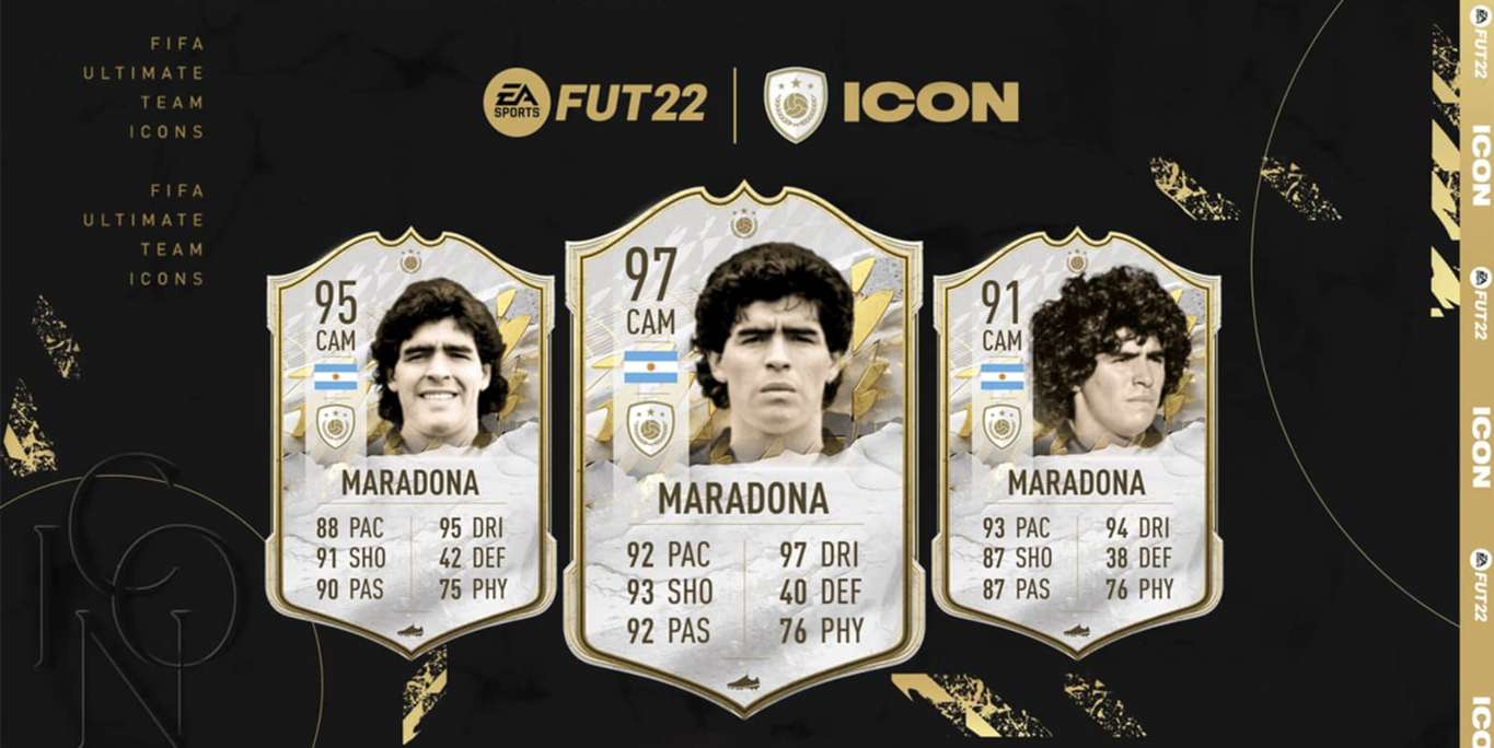 حذف الاسطورة “دييجو مارادونا” من لعبة FIFA 22