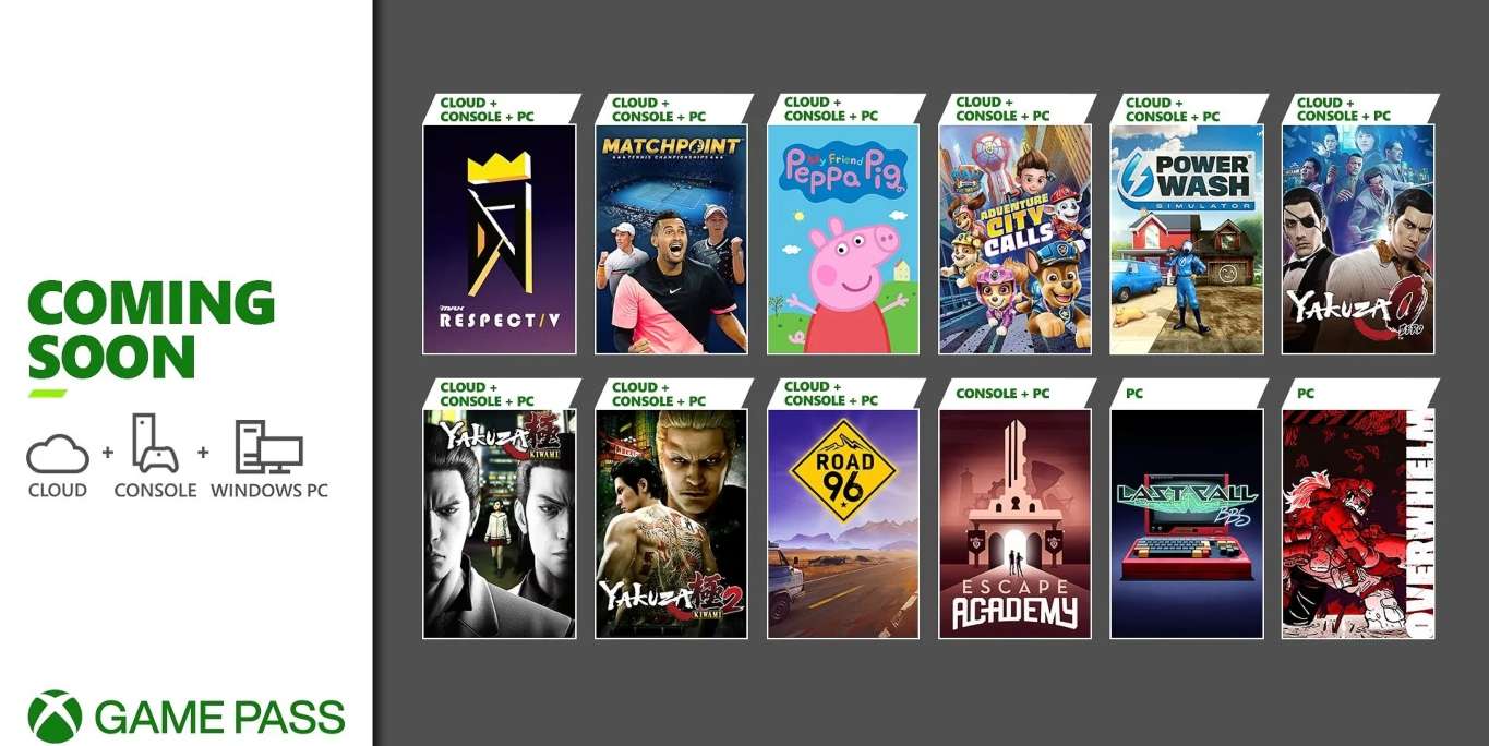 قائمة ألعاب Xbox Game Pass لشهر يوليو 2022 – عودة ألعاب Yakuza